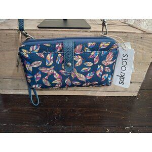 NWT Sakroots Women's Artist Circle "Marine" Crossbody-New!